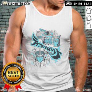 Alt Text: Stylish Premium Interstellar Voyage Tank Top for space enthusiasts, featuring a cosmic design and comfortable fit.