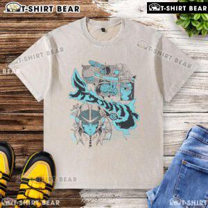 Premium Interstellar Voyage washed t-shirt featuring a cosmic design and soft fabric, perfect for space enthusiasts.
