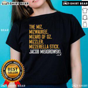 Premium Jacob Misiorowski nicknames ladies tee featuring a stylish design, perfect for fans and casual wear.