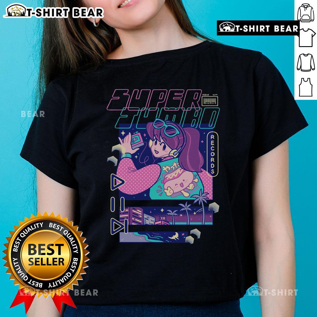 Premium Kristin Ridgley Superjumbo Nights Ladies Tee in stylish design, perfect for casual and comfortable wear.