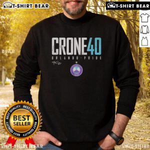 Premium McKinley Crone 40 Orlando Pride Elite Signature Sweatshirt in vibrant colors, showcasing stylish design and comfort.