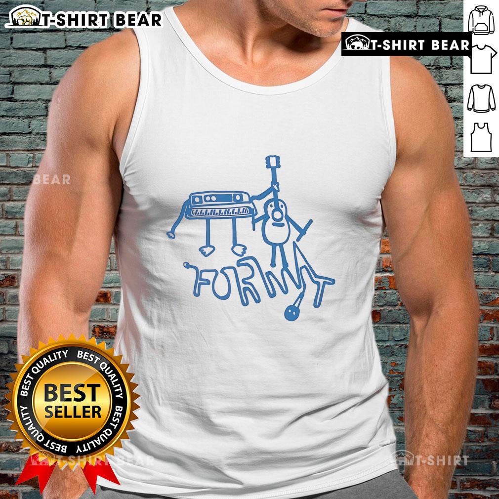 Alt Text: Premium The Format Instruments Tank Top featuring a stylish design, perfect for casual wear and music lovers.