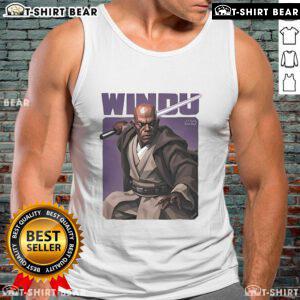 Premium Windu Dirty Star Wars Tank Top featuring a bold graphic design for fans of the iconic sci-fi franchise.