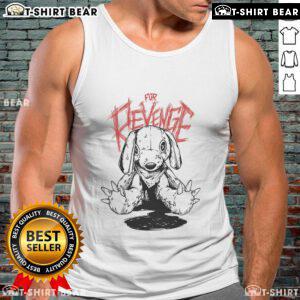 Pretty For Revenge tank top featuring cute stuffed animals, symbol of revenge, perfect for bold fashion statements.