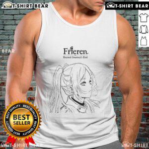 Pretty Friesen Beyond Journey's End tank top featuring a vibrant design, perfect for casual summer outings.
