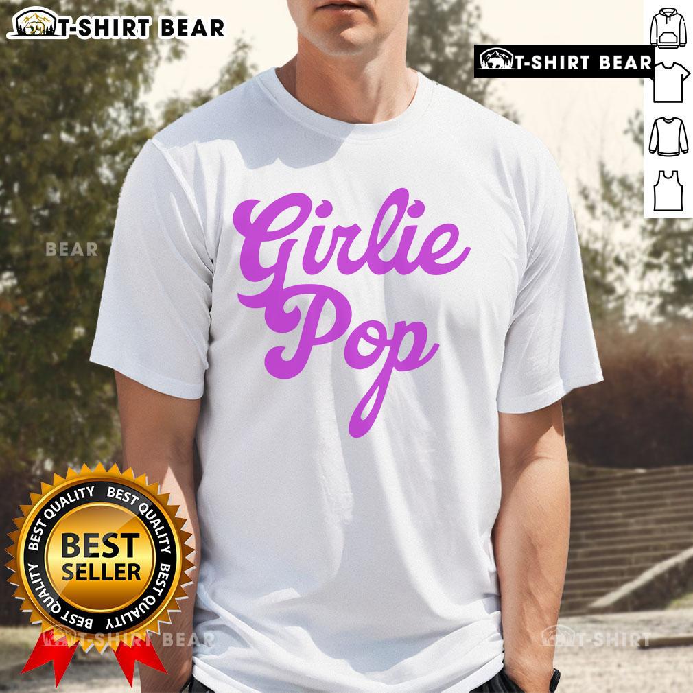 Pretty Olivia Rodrigo Girlie Pop T-Shirt featuring vibrant colors and trendy design, perfect for fans of pop music style.