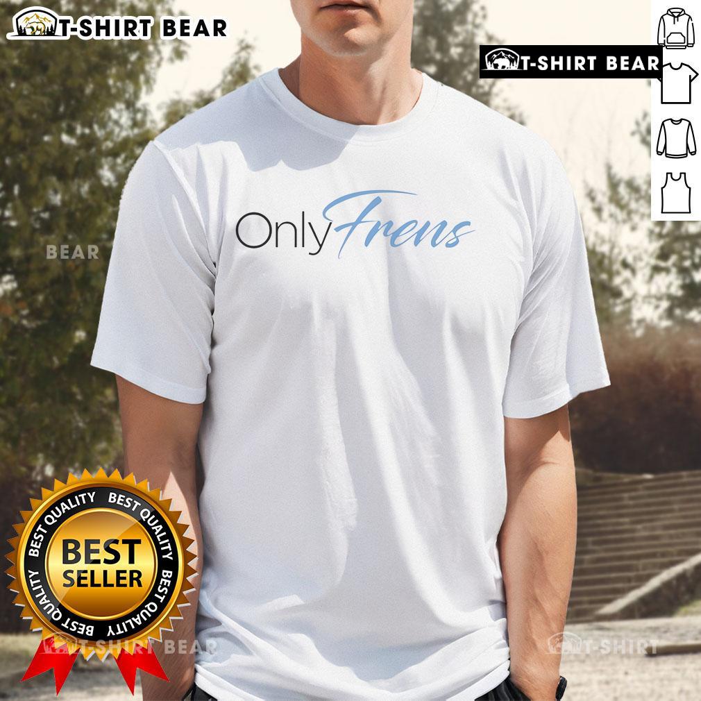 Pretty Only Frens T-Shirt design featuring vibrant colors and trendy graphics, perfect for casual streetwear enthusiasts.
