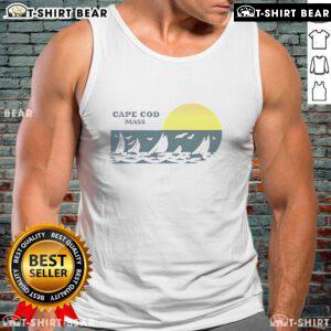 Pretty The Hunting Wives Sophie O'Neil Cape with Cod Mass Tank Top, featuring stylish design and vibrant colors.