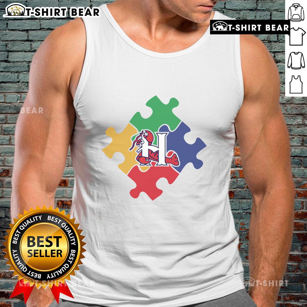Top 2025 Crawdads Autism Acceptance Night Tank Top featuring vibrant design promoting autism awareness and acceptance.