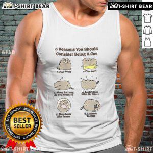 Top 6 reasons to consider being a cat tank top featuring playful cat graphics and vibrant colors for cat lovers.
