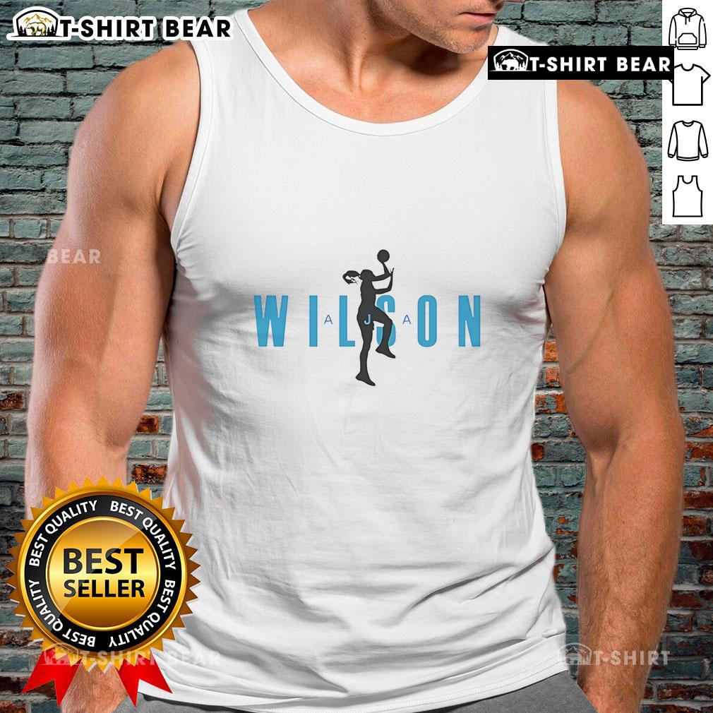 Top A'ja Wilson statue in a basketball tank top, showcasing her iconic style and athleticism on the court.