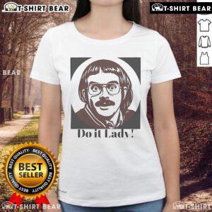 Top Chit Jay Renshaw Do It Lady Ladies Tee featuring a stylish design for women's casual wear.