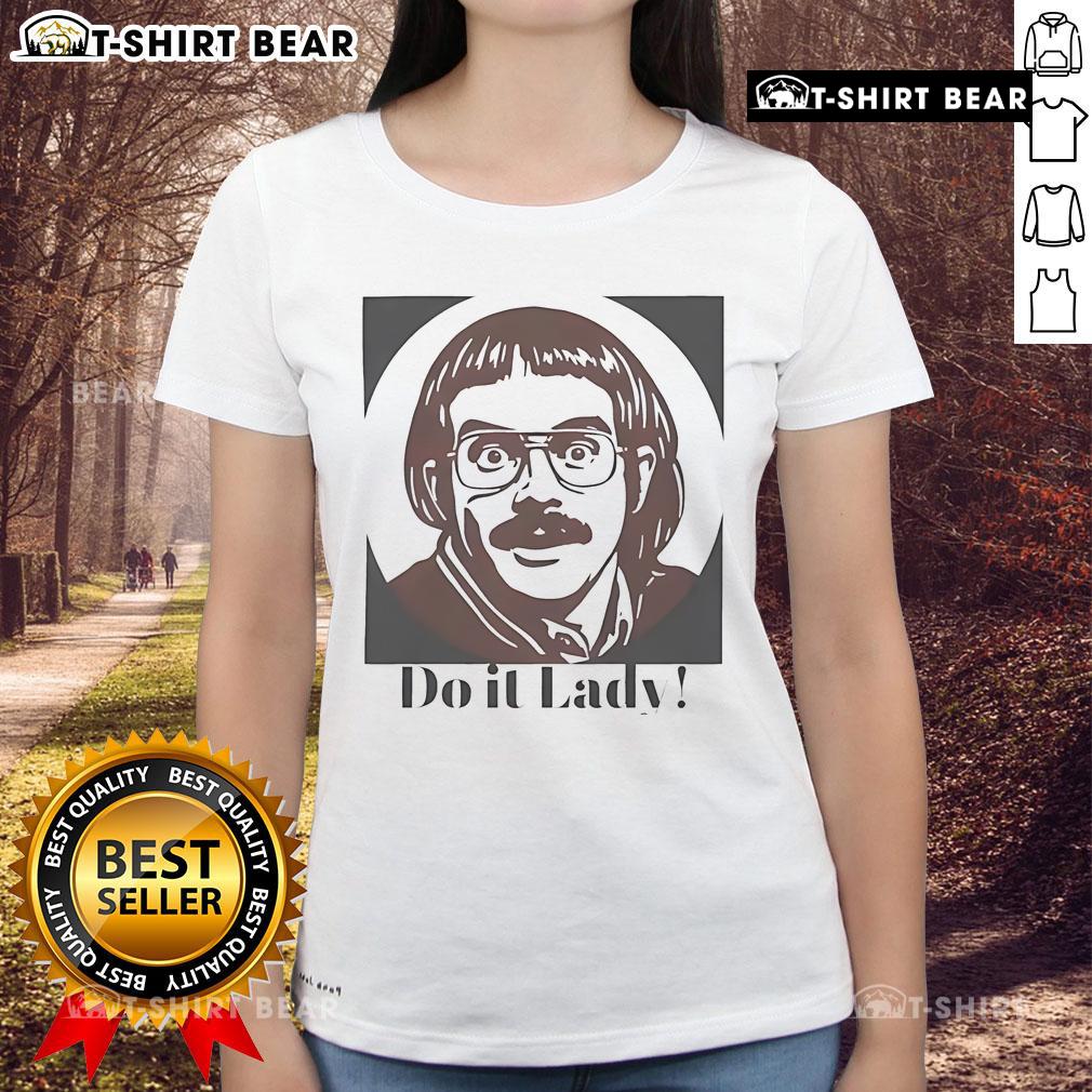 Top Chit Jay Renshaw Do It Lady Ladies Tee featuring a stylish design for women's casual wear.