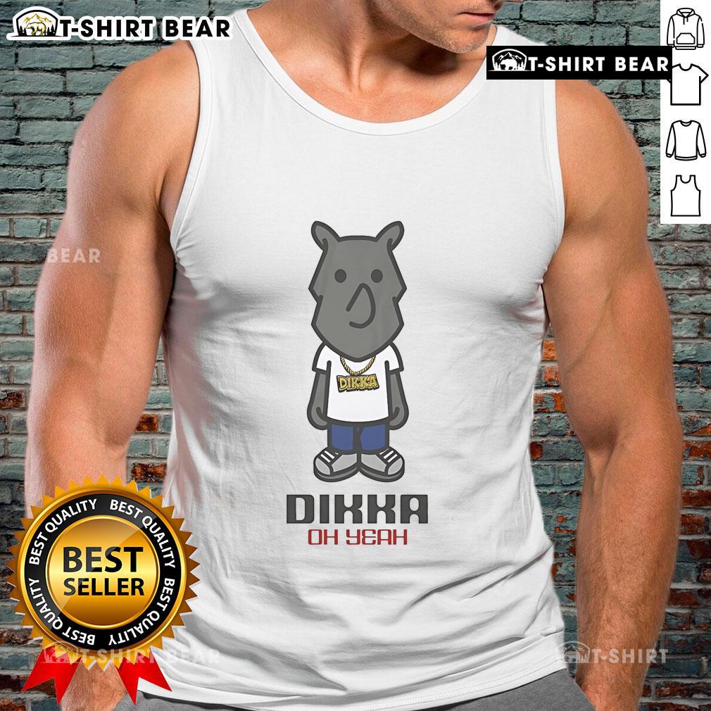 Top Dikka Oh Yeah Fur Grose Tank Top in stylish design, perfect for casual wear and trendy outfits.