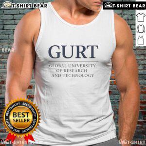 Top GURT Global University of Research and Technology tank top featuring a modern design and vibrant colors.