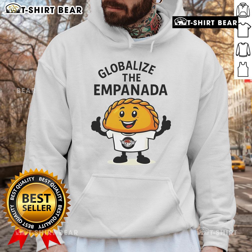 Top Globalize The Empanada Hoodie featuring vibrant design, ideal for food lovers and fashion enthusiasts.