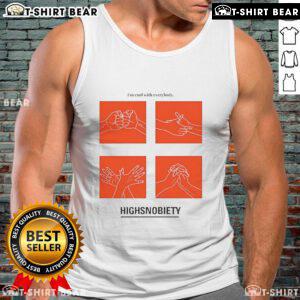 Top Highsnobiety IM Cool With Everybody Tank Top featuring stylish design and vibrant colors, perfect for casual summer wear.