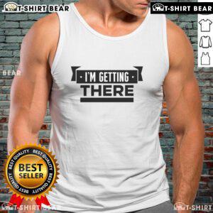 Model wearing the Top Im Getting There Tank Top, perfect for casual summer outfits and active lifestyles.