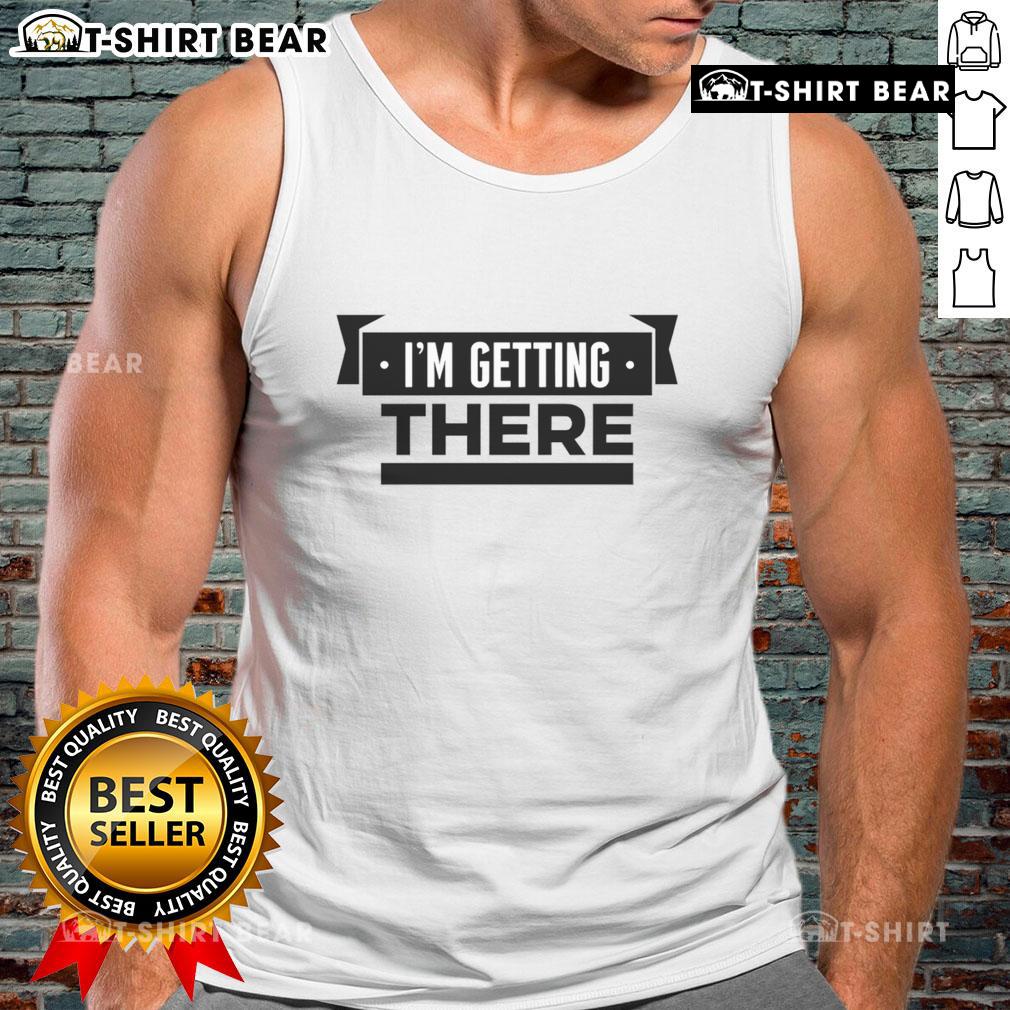 Model wearing the Top Im Getting There Tank Top, perfect for casual summer outfits and active lifestyles.