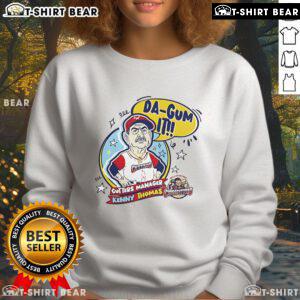 Top Kenny Thomas Da Gum It Cutters Manager Sweatshirt featuring a stylish design for team pride and comfort.