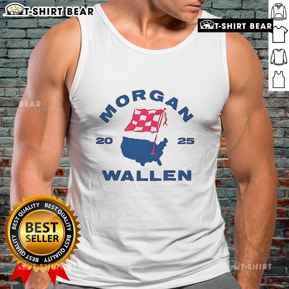 Stylish Top Morgan Map 2025 tank top featuring a vibrant map design, perfect for casual wear and summer fashion.