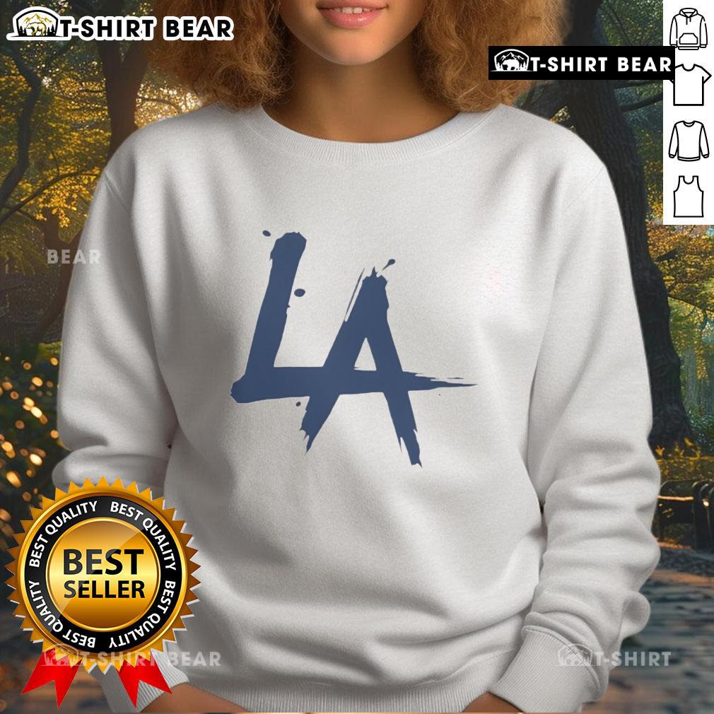 Top My Chemical Romance Los Angeles Dodgers logo LA sweatshirt featuring vibrant graphics and cozy design for fans.