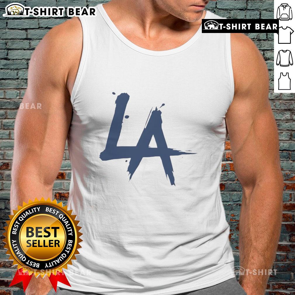 Top My Chemical Romance Los Angeles Dodgers logo tank top featuring a bold design and vibrant colors for fans.