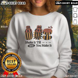 Top Other Side Store Shake It Til You Make It sweatshirt in stylish design, perfect for casual wear and fitness enthusiasts.