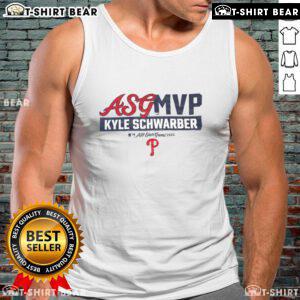 2025 All-Star Game tank top featuring Kyle Schwarber, Top Philadelphia Phillies MVP design, perfect for fans.