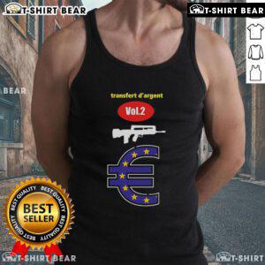 Top Punkandyo France Transfert D'argent Vol. 2 Famas Tank Top featuring bold graphics and vibrant colors.