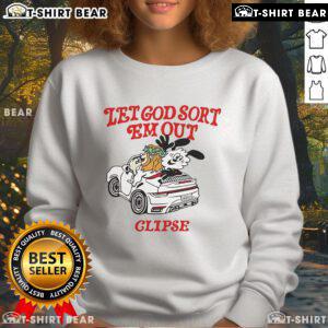 Stylish Top Pusha Malice Verdy X Clipse Let God Sort Em Out sweatshirt featuring unique design and bold graphics.