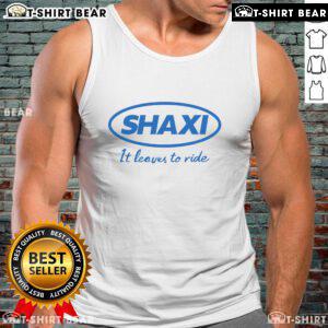 Top Shaxi It Leaves To Ride tank top featuring a trendy design, perfect for casual summer outings and stylish comfort.