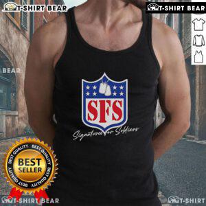 Top Signatures for Soldiers Gridiron Logo Tank Top featuring a bold design and comfortable fit for sports enthusiasts.