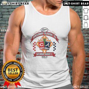 Top Speedy Classic 2025: MLB Reds vs Braves Game Day Tank Top featuring vibrant team logos and stylish design.
