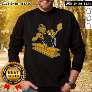 Vintage Top Steely McBeam Pittsburgh Steelers Football 1962 Sweatshirt showcasing iconic team colors and logo.