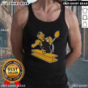 Alt Text: Vintage 1962 tank top featuring Steely McBeam, the Pittsburgh Steelers mascot, perfect for fans and collectors.