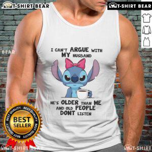 Top-Stitch I Can't Argue With My Husband Tank Top in stylish design, perfect for casual outings and expressing humor.