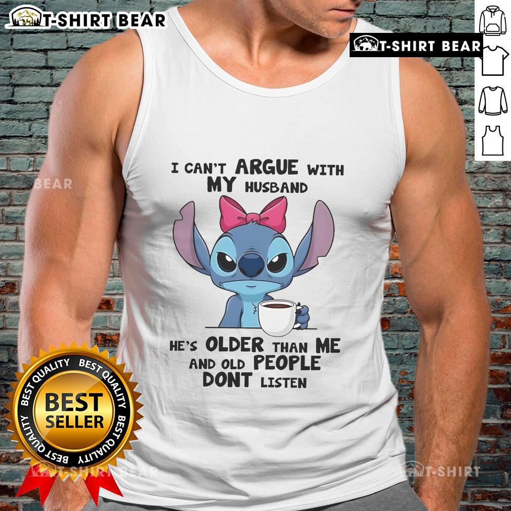 Top-Stitch I Can't Argue With My Husband Tank Top in stylish design, perfect for casual outings and expressing humor.