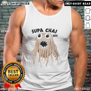 Stylish Top Supa Chai tank top featuring a vibrant design, perfect for casual summer outfits and everyday wear.