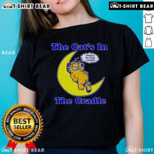 Top The Cats In The Cradle Ladies Tee featuring a stylish design, perfect for casual wear and music lovers.