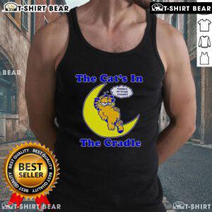 Top The Cats In The Cradle tank top featuring a playful design and soft fabric, perfect for casual wear.