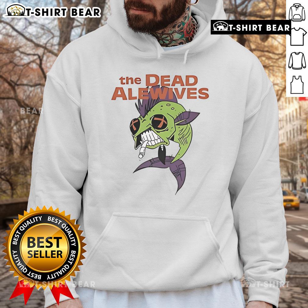 Top the Dead Alewives hoodie featuring vibrant graphics and cozy design, perfect for fans of the series.