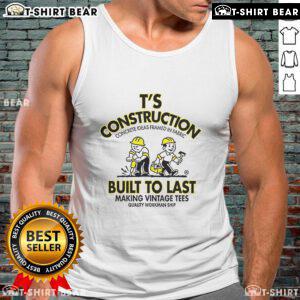 Stylish tank top featuring top construction concrete ideas framed in durable fabric, built to last for everyday wear.
