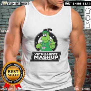 Top Vics mascot mashup 4v4 tournament tank top featuring vibrant designs and team spirit for sports enthusiasts.