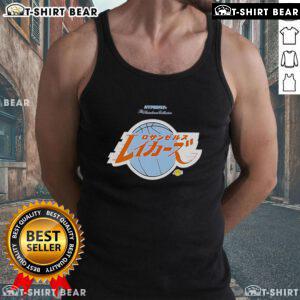 Los Angeles Lakers Hyperfly Katakana 2025 All-Star Game tank top featuring vibrant team colors and bold graphics.