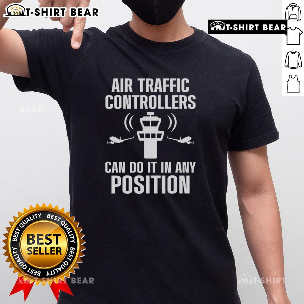 Funny Air Traffic Controller T-Shirt featuring a humorous design for ATC flight control enthusiasts.