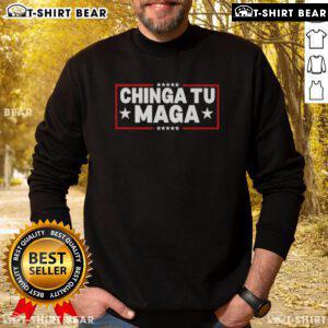 Stylish Hot Chinga Tu Maga sweatshirt in vibrant colors, perfect for casual wear and showcasing your unique personality.