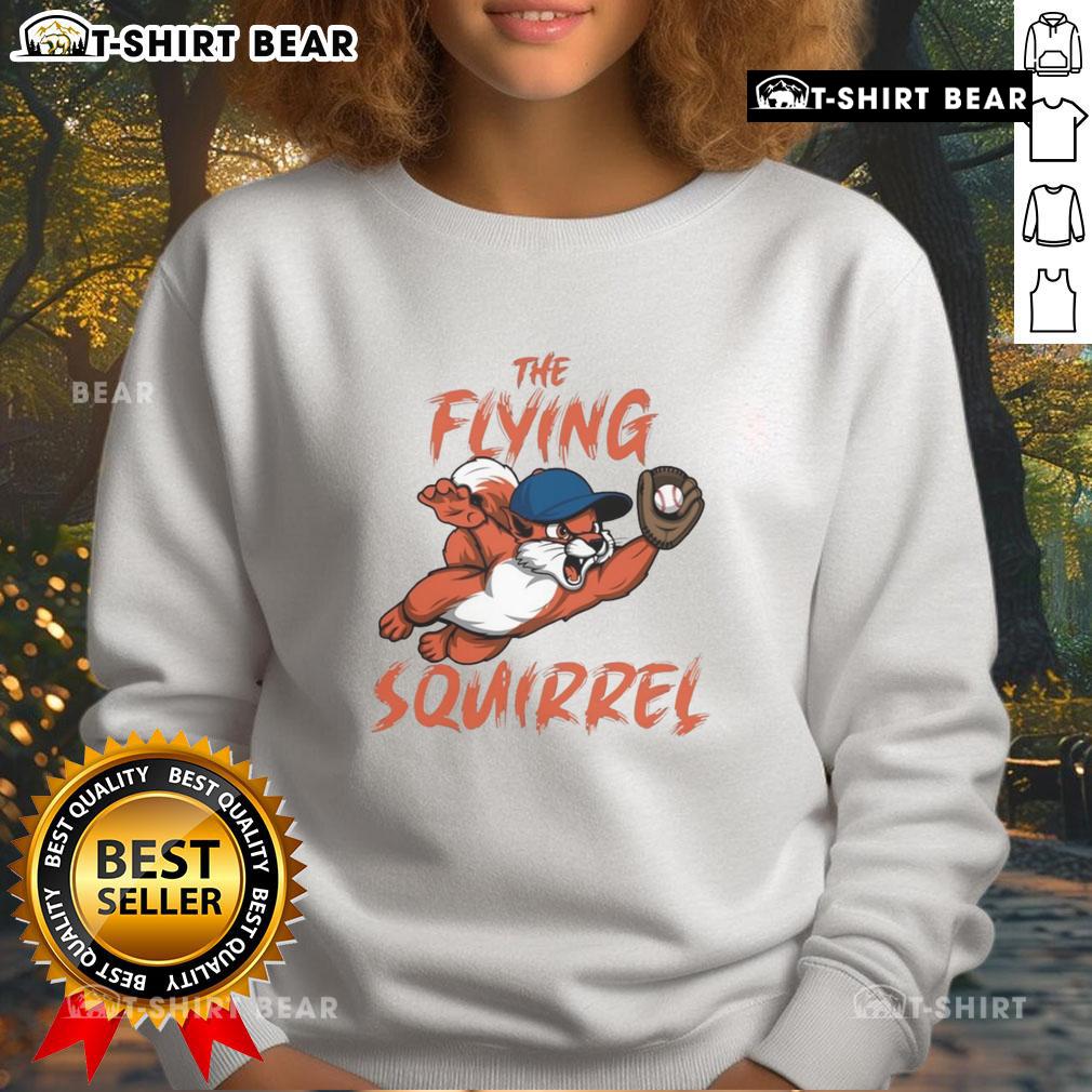 Hot The Flying Squirrel Jeff McNeil New York Mets Sweatshirt featuring vibrant team colors and logo, perfect for fans.