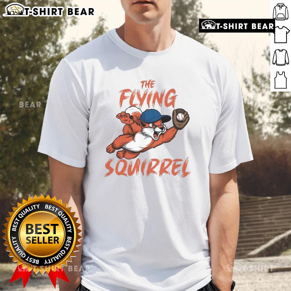 Hot The Flying Squirrel Jeff McNeil New York Mets T-Shirt featuring vibrant design and team colors for fans.