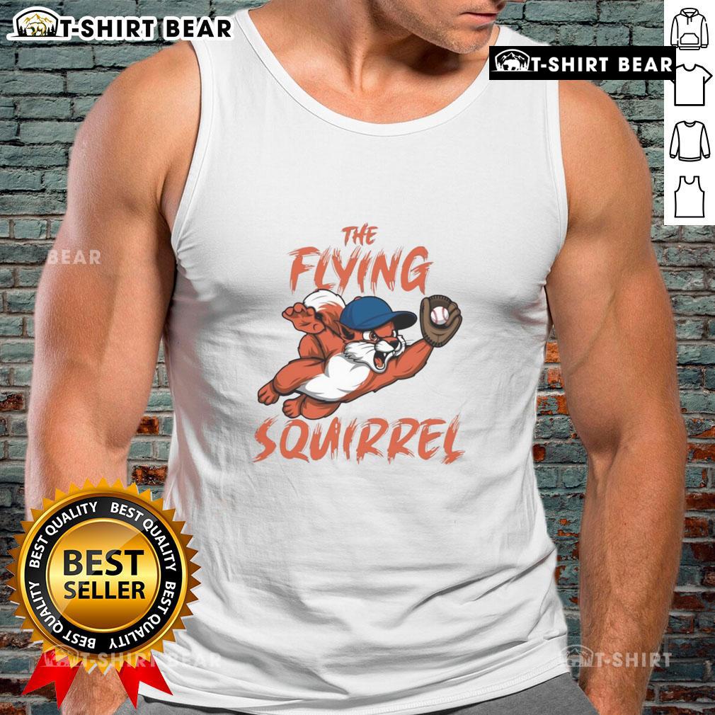 Hot The Flying Squirrel Jeff McNeil New York Mets tank top featuring vibrant colors and player graphics for fans.